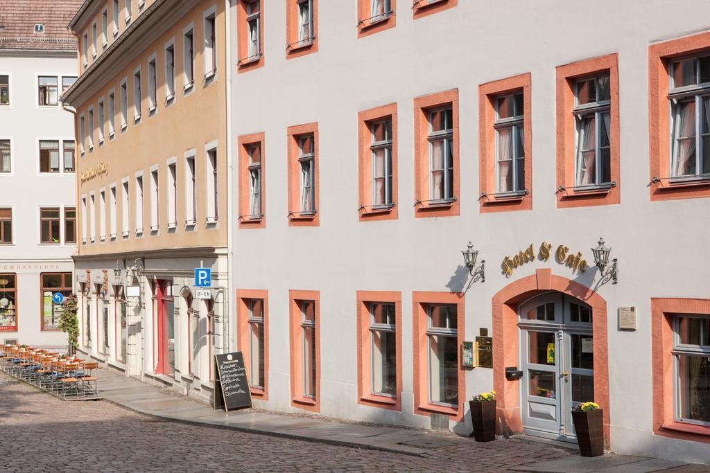 Hotel Garni Residenz Am Markt Meißen Exterior foto
